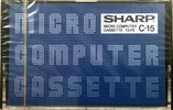 Compact Cassette Sharp 15 "MZ-80" Computer Cassette 1979 Japan