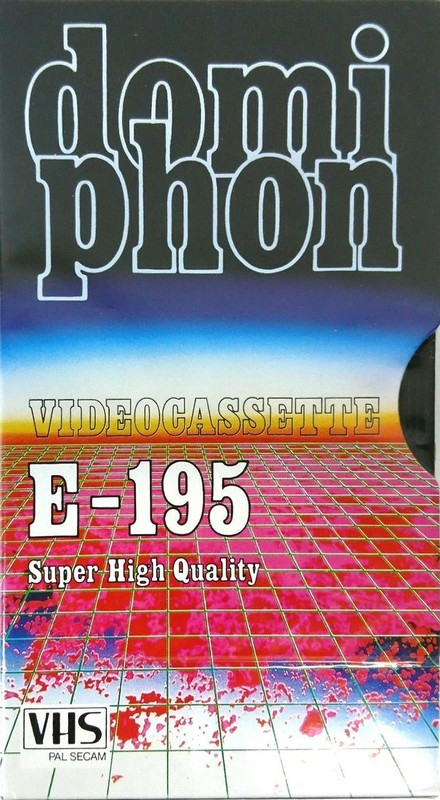 VHS, Video Home System Domiphon 195 Type I Normal Australia