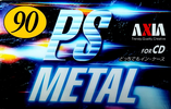 Compact Cassette AXIA PS-Metal 90 "PSMJ 90" Type IV Metal 1997 Japan
