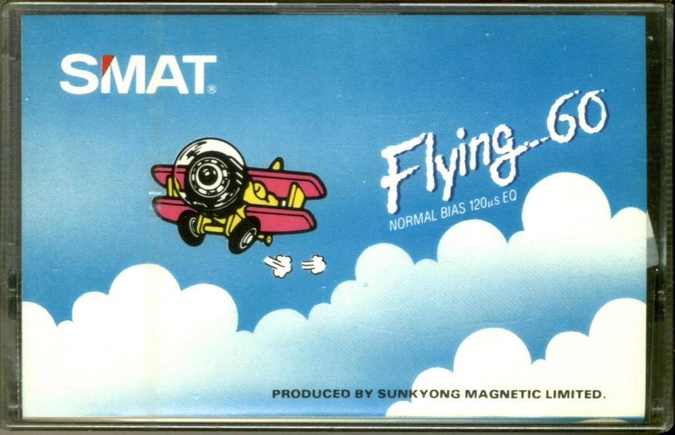 Compact Cassette Smat Art 60 "Flying" Type I Normal 1990 South Korea