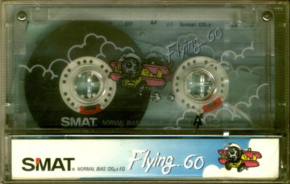 Compact Cassette Smat Art 60 "Flying" Type I Normal 1990 South Korea