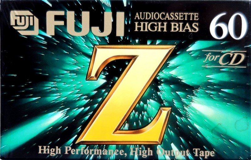 Compact Cassette Fuji Z 60 Type II Chrome 1995 North America