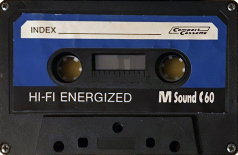 Compact Cassette M Sound 60 "Hi-Fi Energized" Type I Normal 1976 Europe
