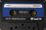 Compact Cassette M Sound 60 "Hi-Fi Energized" Type I Normal 1976 Europe