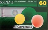 Compact Cassette Carrefour X-FE I 60 Type I Normal France