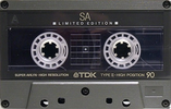 Compact Cassette TDK SA 90 "SA-LB90 Limited Edition" Type II Chrome 1988 Worldwide