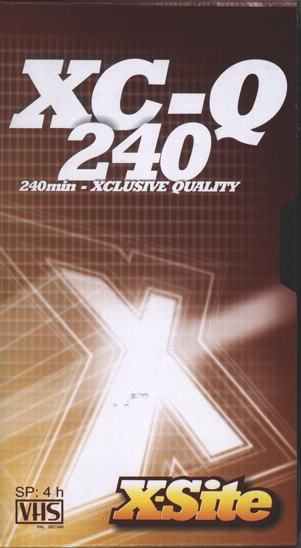 VHS, Video Home System X-Site XC-Q 240 Type I Normal 2001 Europe