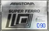 Compact Cassette Aristona Super Ferro 90 Type I Normal 1978 Europe