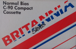 Compact Cassette Britannia 90 Type I Normal Hong Kong