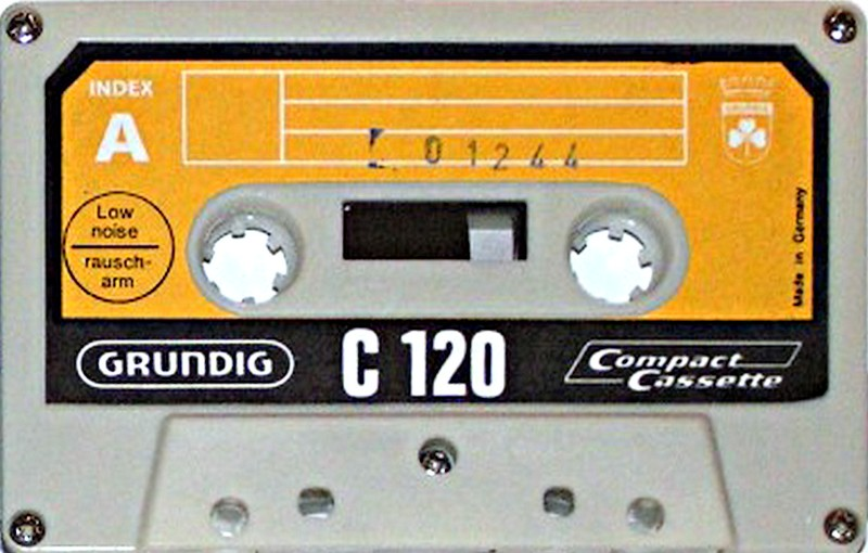 Compact Cassette Grundig 120 Type I Normal 1969 Germany