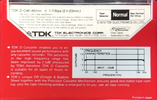 Compact Cassette TDK D 46 Type I Normal 1979 USA
