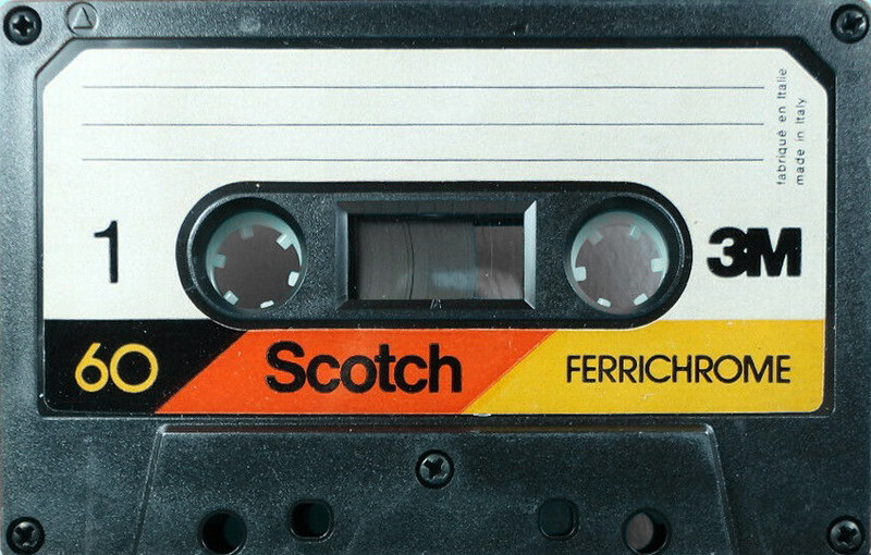 Compact Cassette Scotch Ferrichrome 60 Type III Ferro Chrome 1979 Europe