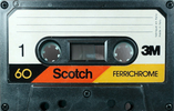 Compact Cassette Scotch Ferrichrome 60 Type III Ferro Chrome 1979 Europe