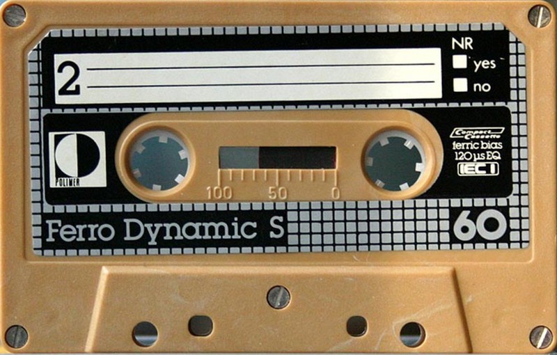 Compact Cassette Magna Ferro Dynamic S 60 Type I Normal 1979 Hungary