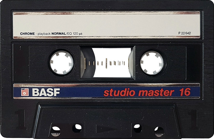Compact Cassette BASF Studio Master 16 Type I Normal 1988 USA