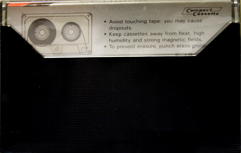 Compact Cassette Optimax 90 Type I Normal Hong Kong