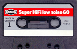 Compact Cassette Daimon Super 60 Type I Normal 1977 Germany