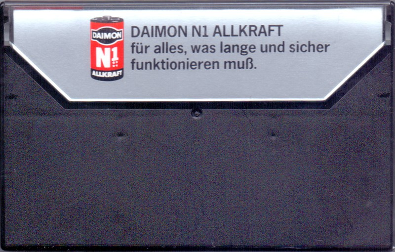 Compact Cassette Daimon Super 60 Type I Normal 1977 Germany