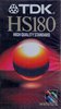 VHS, Video Home System TDK HS 180 Type I Normal 1989 Europe