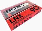Compact Cassette Sony LNX 90 Type I Normal 1983 USA