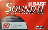 Compact Cassette BASF Sound 60 "Level I" Type I Normal 1998 North America