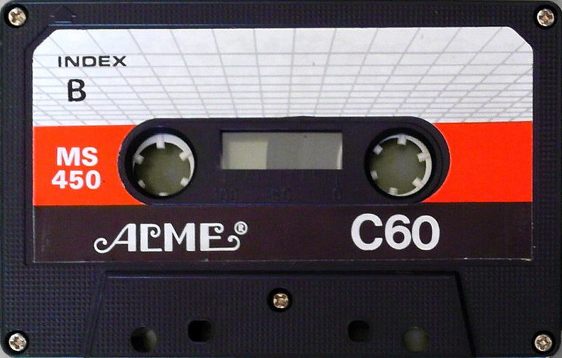Compact Cassette Acme MS 450 60 Type I Normal 1984 Worldwide