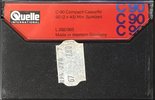 Compact Cassette Universum 90 Type I Normal 1978 Europe