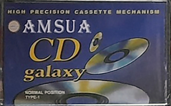 Compact Cassette Amsua "CD galaxy" Type I Normal Unknown Country