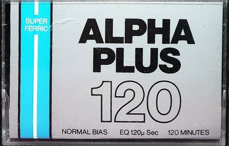 Compact Cassette Alpha Plus 120 Type I Normal 1984 UK