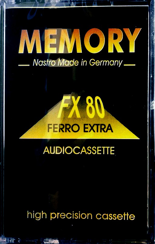 Compact Cassette Memory 80 Type I Normal Italy