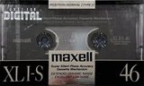 Compact Cassette Maxell XLI-S 46 Type I Normal 1990 Japan