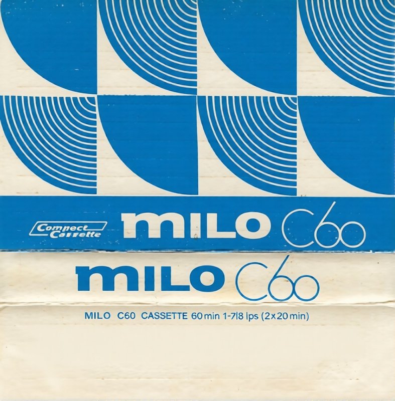Compact Cassette Milo 60 Type I Normal Unknown Country