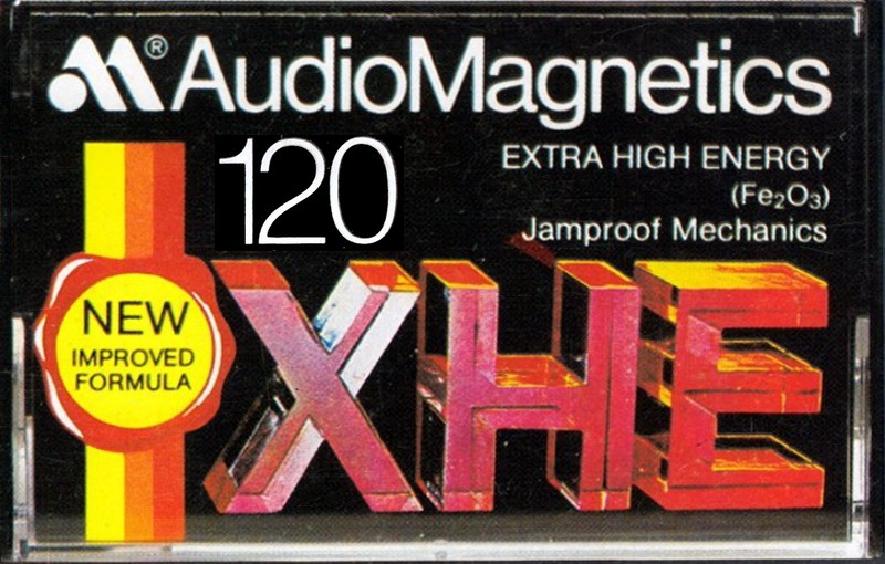 Compact Cassette Audio Magnetics XHE 120 Type I Normal 1975 Europe