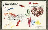 Compact Cassette Goldstar Fun 60 "I Love you" Type I Normal 1992 Europe, North America