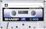 Compact Cassette Sharp S 90 Type I Normal 1979 Worldwide