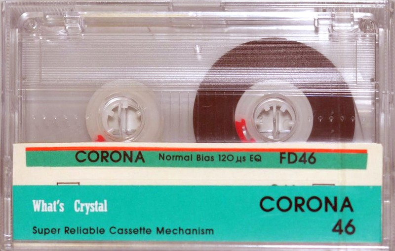 Compact Cassette Corona FD 46 "Whats Crystal" Type I Normal Japan