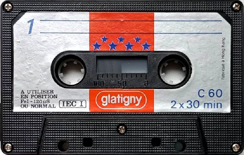 Compact Cassette Glatigny 60 Type I Normal France