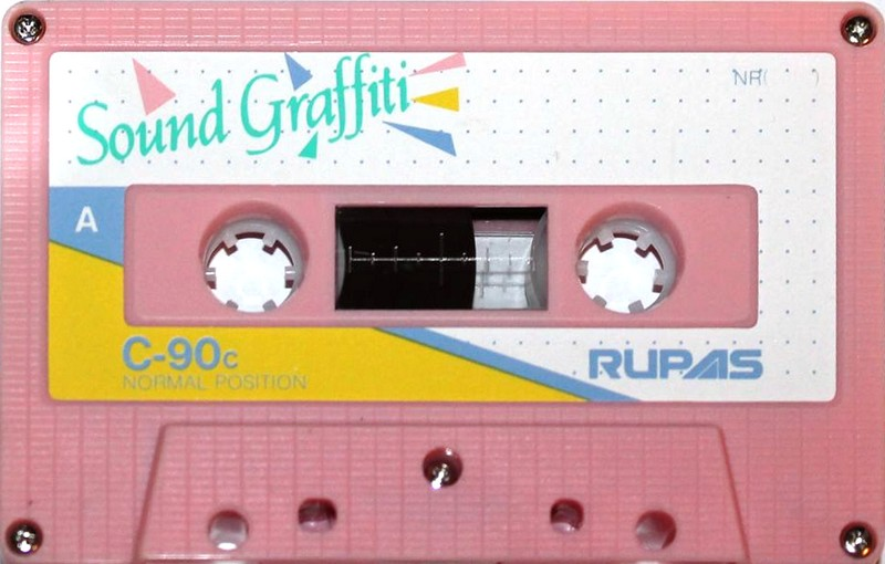 Compact Cassette Rupas 90 "Sound Graffiti" Type I Normal Japan