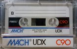 Compact Cassette Mach UDX 90 Type I Normal USA