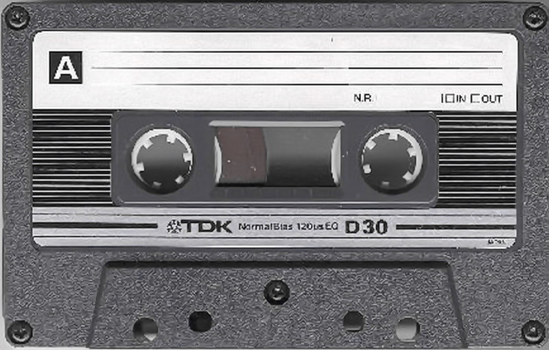 Compact Cassette TDK D 30 Type I Normal 1982 Japan