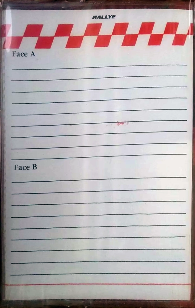 Compact Cassette Rallye 60 Type I Normal France