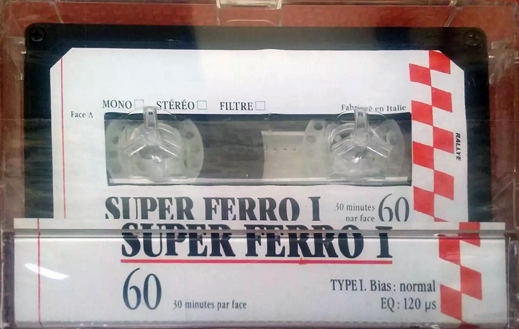 Compact Cassette Rallye 60 Type I Normal France