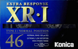 Compact Cassette Konica XR 46 "XR-I" Type I Normal 1990 Europe