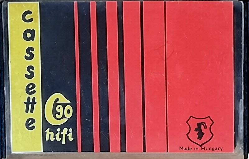 Compact Cassette BRG 90 Type I Normal Hungary