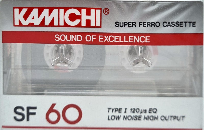 Compact Cassette Kamichi SF 60 Type I Normal Europe