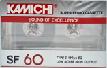 Compact Cassette Kamichi SF 60 Type I Normal Europe