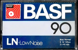 Compact Cassette BASF LN 90 Type I Normal 1981 Japan