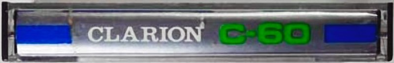 Compact Cassette Clarion 60 Type I Normal 1975 Japan