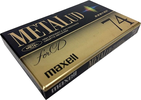 Compact Cassette Maxell Metal UD 74 "M-UD74(F)" Type IV Metal 1992 Japan
