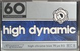 Compact Cassette high dynamic 60 Type II Chrome Hungary